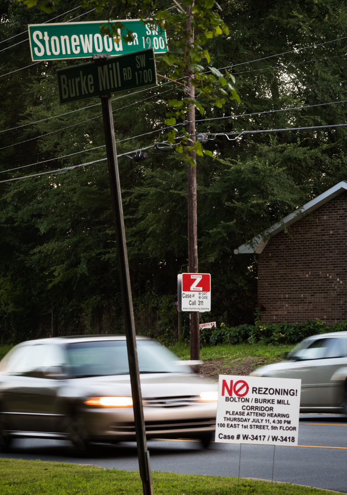 Rezoning debate